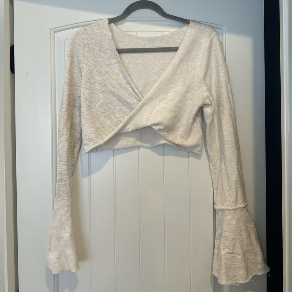Free People Cropped Sweater